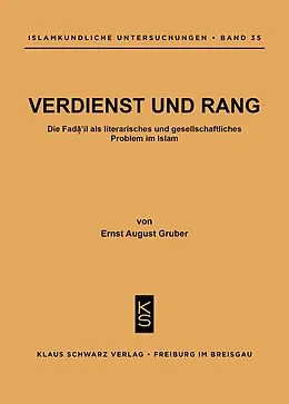 E-Book (pdf) Verdienst und Rang von Ernst A. Gruber