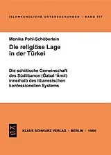 PDF Die schiitische Gemeinschaft des Südlibanon (Gabal 'Amil) innerhalb des libanesischen konfessionellen Systems von Monika Pohl-Schöberlein