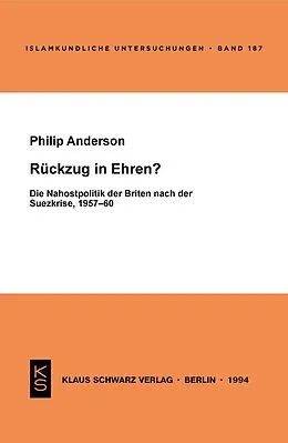 PDF Rückzug in Ehren? von Philip Anderson