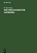 E-Book (pdf) Die Mechanische Weberei von H. Repenning