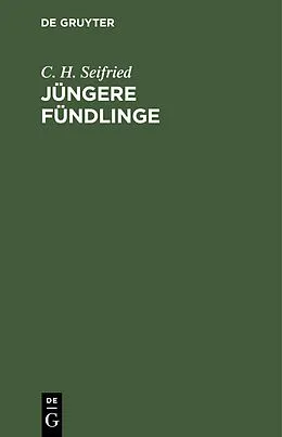 E-Book (pdf) Jüngere Fündlinge von C. H. Seifried