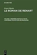 E-Book (pdf) Première partie du texte: Lancienne collection des branches von Ernest Martin