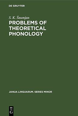 Livre Relié Problems of Theoretical Phonology de S. K.  Aumjan