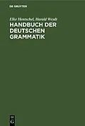 E-Book (pdf) Handbuch der deutschen Grammatik von Elke Hentschel, Harald Weydt