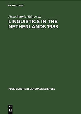 Livre Relié Linguistics in the Netherlands 1983 de 