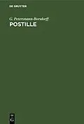 PDF Postille von G. Petersmann-Borsdorff