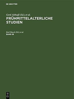 E-Book (pdf) Frühmittelalterliche Studien / Frühmittelalterliche Studien. Band 28 von 