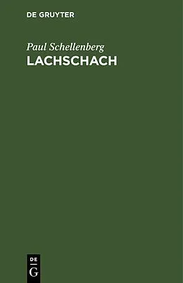 E-Book (pdf) Lachschach von Paul Schellenberg