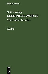 E-Book (pdf) G. E. Lessing: Lessings Werke / G. E. Lessing: Lessings Werke. Band 2 von G. E. Lessing