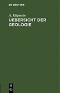 PDF Uebersicht der Geologie von A. Klipstein