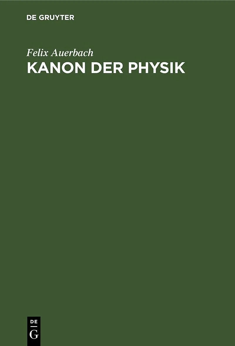 Kanon der Physik