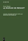 E-Book (pdf) Seconde partie du texte, les branches additionnelles von Ernest Martin