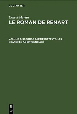 E-Book (pdf) Seconde partie du texte, les branches additionnelles von Ernest Martin