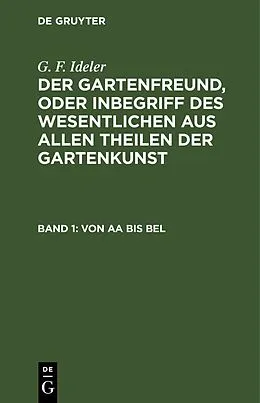 E-Book (pdf) Von Aa bis Bel von G. F. Ideler