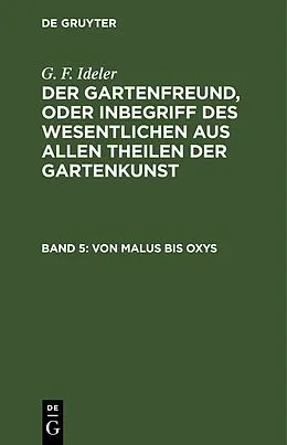 E-Book (pdf) Von Malus bis Oxys von G. F. Ideler
