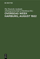 eBook (pdf) Overseas Week Hamburg, August 1922 de 