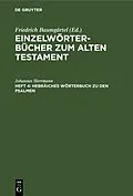 PDF Hebräiches Wörterbuch zu den Psalmen von Johannes Herrmann