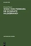 E-Book (pdf) Wido von Ferrara De Scismate Hildebrandi von Konrad Panzer