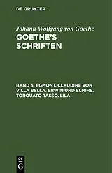E-Book (pdf) Egmont. Claudine von Villa Bella. Erwin und Elmire. Torquato Tasso. Lila von [unknown]