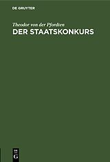 E-Book (pdf) Der Staatskonkurs von Theodor von der Pfordten