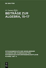 E-Book (pdf) Beiträge zur Algebra, 1517 von 