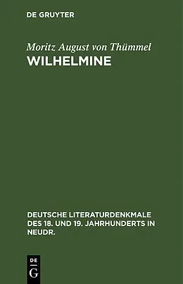 E-Book (pdf) Wilhelmine von Moritz August von Thümmel