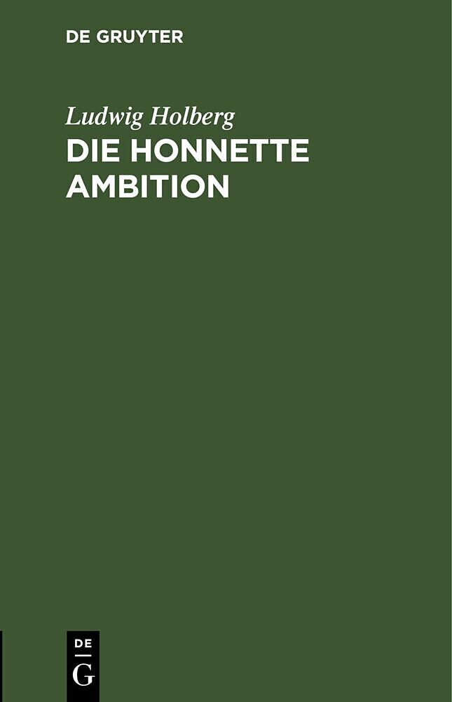 Die honnette Ambition