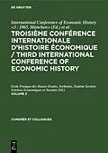 PDF Troisième Conférence Internationale dHistoire Économique / Third International Conference of Economic History. Volume 5 von 
