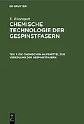 E-Book (pdf) Die chemischen Hilfsmittel zur Veredlung der Gespinstfasern von E. Ristenpart