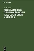 E-Book (pdf) Probleme des gegenwärtigen ideologischen Kampfes von M. B. Mitin