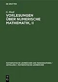 E-Book (pdf) Vorlesungen über numerische Mathematik, II von G. Maeß