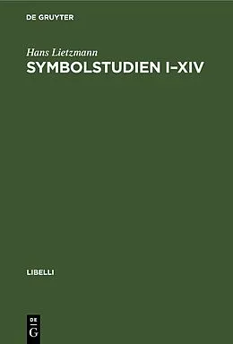 E-Book (pdf) Symbolstudien IXIV von Hans Lietzmann