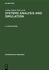 E-Book (pdf) Systems Analysis and Simulation / Applications von 