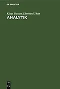 E-Book (pdf) Analytik von Klaus Danzer, Eberhard Than