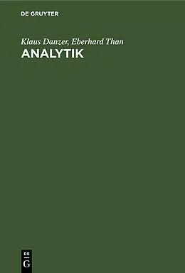 E-Book (pdf) Analytik von Klaus Danzer, Eberhard Than