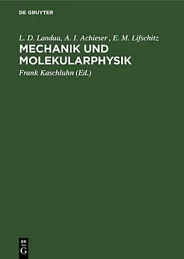 E-Book (pdf) Mechanik und Molekularphysik von L. D. Landau, A. I. Achieser, E. M. Lifschitz