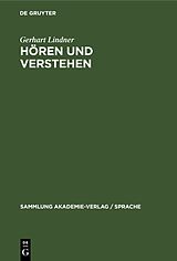 E-Book (pdf) Hören und Verstehen von Gerhart Lindner