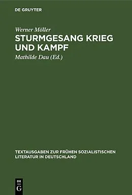 E-Book (pdf) Sturmgesang Krieg und Kampf von Werner Möller