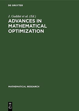 E-Book (pdf) Advances in Mathematical Optimization von 