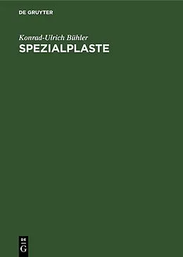 E-Book (pdf) Spezialplaste von Konrad-Ulrich Bühler