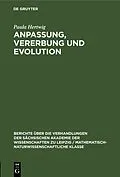 PDF Anpassung, Vererbung und Evolution von Paula Hertwig