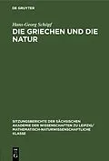 E-Book (pdf) Die Griechen und die Natur von Hans-Georg Schöpf