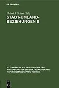 E-Book (pdf) Stadt-Umland-Beziehungen II von 