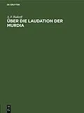 E-Book (pdf) Über die Laudation der Murdia von A. F. Rudorff