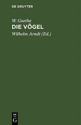 E-Book (pdf) Die Vögel von W. Goethe