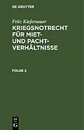 E-Book (pdf) Stand vom 1. Februar 1941 von Fritz Kiefersauer