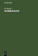 E-Book (pdf) Rabbanan von W. Bacher