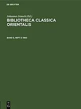 E-Book (pdf) Bibliotheca Classica Orientalis. Band 5, Heft 3 von