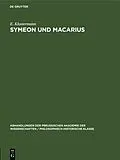 PDF Symeon und Macarius von E. Klostermann