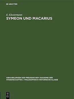 PDF Symeon und Macarius von E. Klostermann